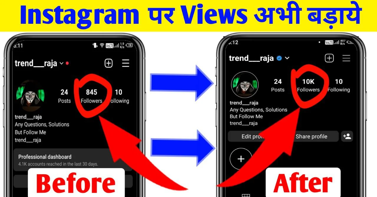 Instagram Par Views बढ़ाएं 100% गारंटी